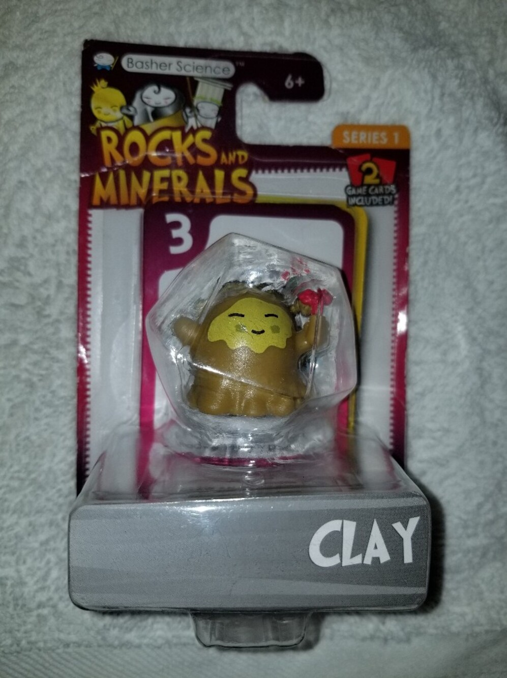 Basher And Science Rocks and Minerals Clay Toy Figure Educational Figurine
